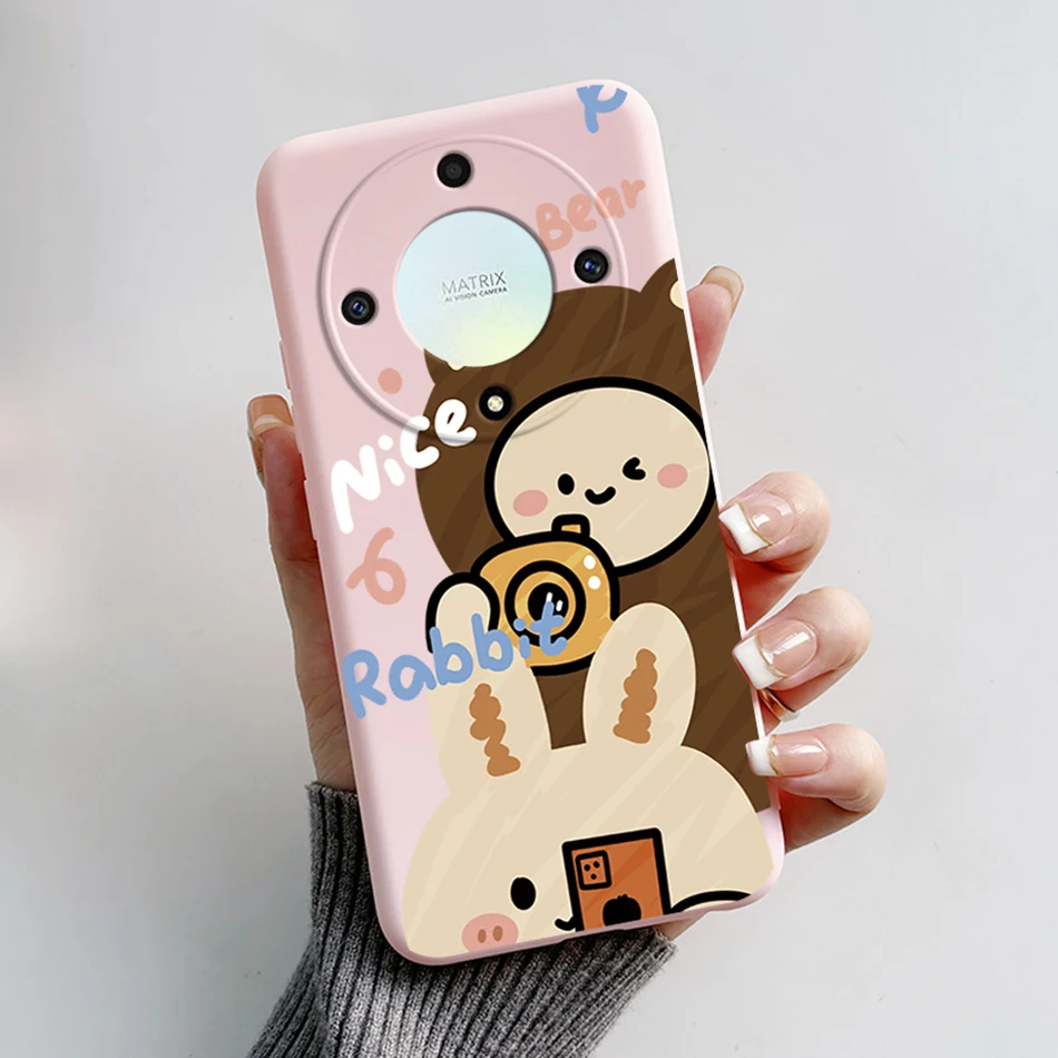 Astronaut Soft Shockproof Silicone TPU Phone Back Cover - Enhanced Protection for Honor Magic 5 Lite 5G