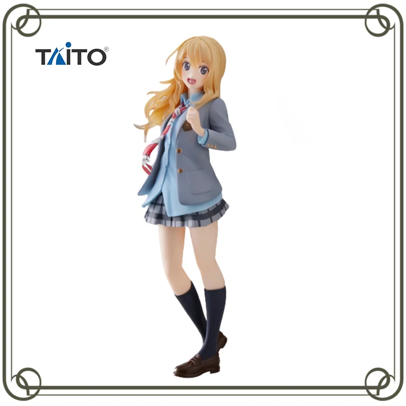 

Original TAITO Coreful Miyazono Kaori Your Lie in April School Uniform Anime Figure Kids toy Christmas gift
