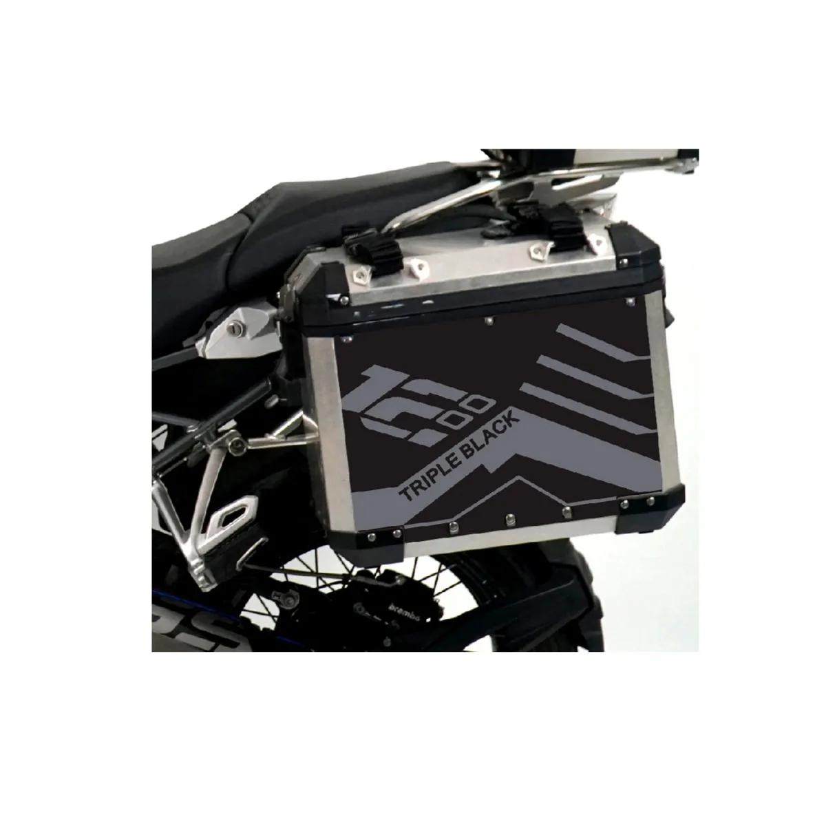 Motorcycle Reflective Decal Case for BMW ALUMINIUM PANNIERS Protector Sticker R1200GS R1200 GS ADV ADVENTURE 2004-2021