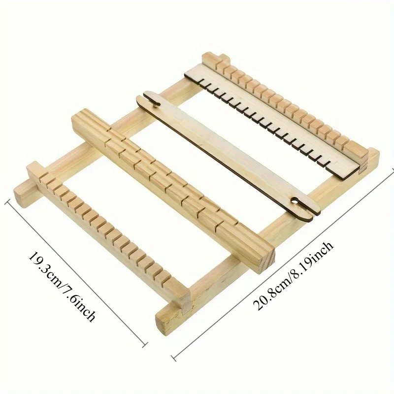 Wooden Weaving Loom Kit 3