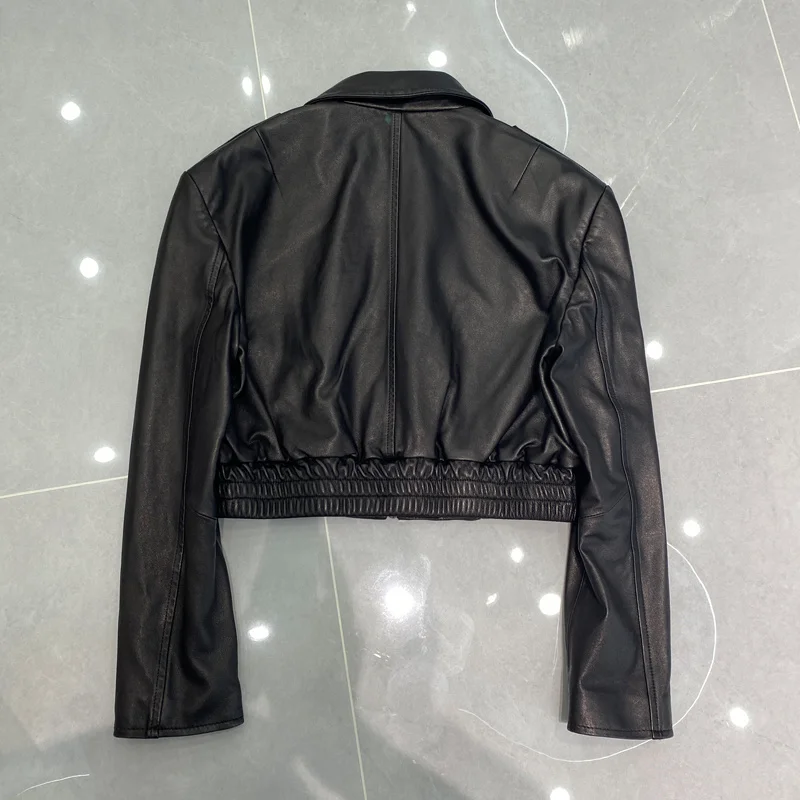 Рисунок 3 - Женская короткая куртка из 2023 натуральной кожи