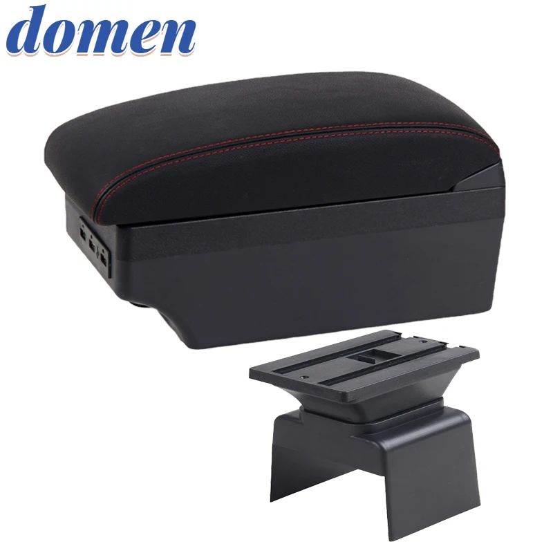 

For Ford Fusion Armrest box Retrofit parts dedicated Car Armrest Center Storage box car accessories Interior with 7USB