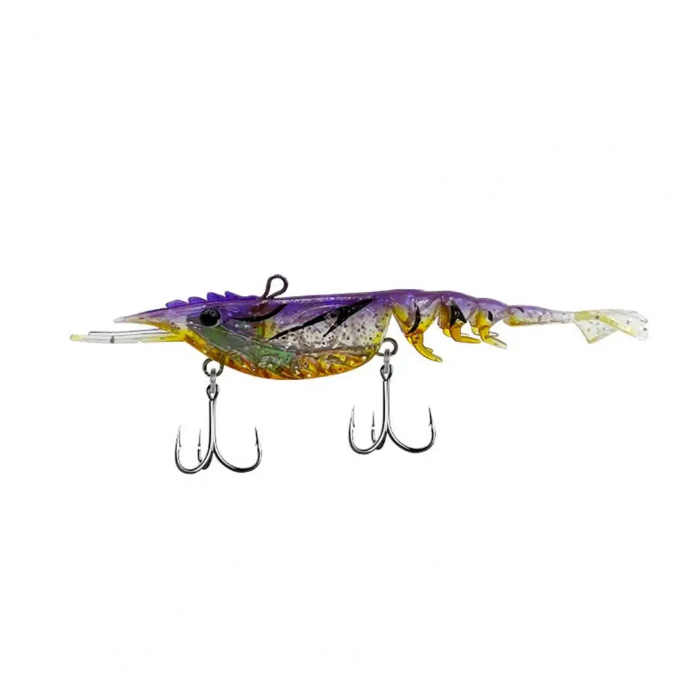 10.5CM Multi-jointed Soft Shrimp Lure with Hook Realistic Stretch Rubber  Artificial Colorful Shrimp Bait Fishing Accessories - AliExpress 18