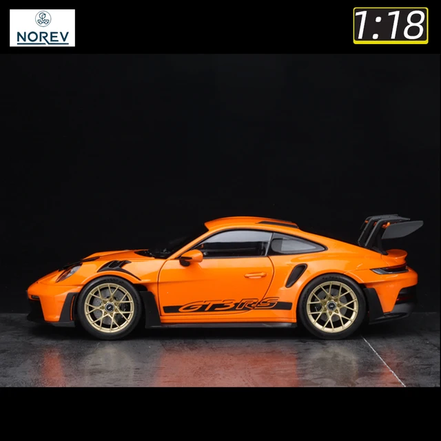 NOREV Diecast model 1:18 911 GT3 RS 2022 Metal car model Static