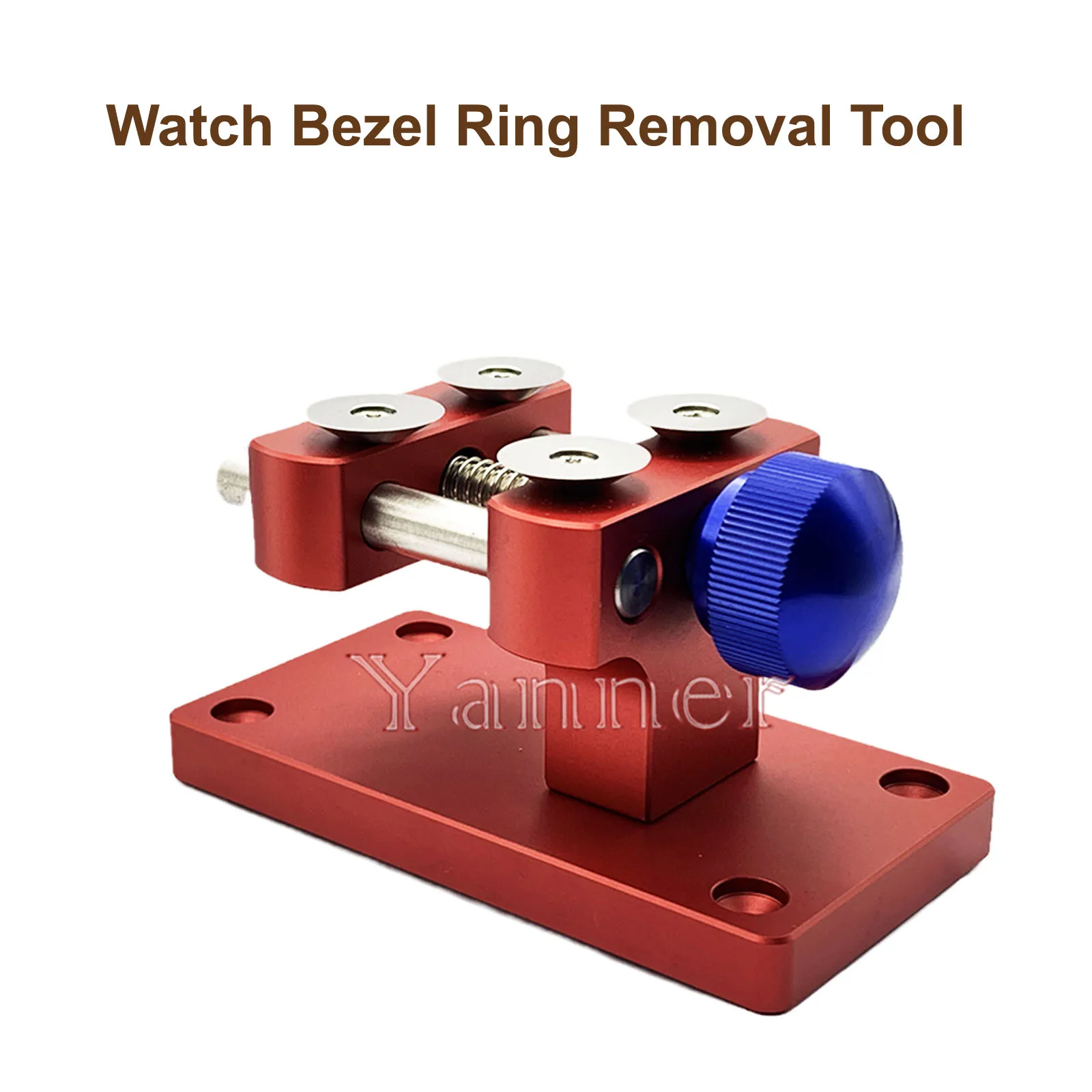 Watch Bezel Ring Removal Tool Watch repair tool with four pieces hardened for precise pressure application