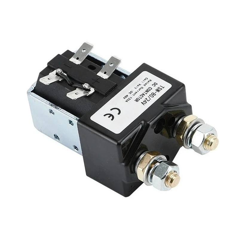ZJW100(SW80) 125A DC 접촉기 보관함 일반적으로 열림형 12V 24V 36V 48V 60V 72V 배터리 자동차 전기 지게차 기차 선박