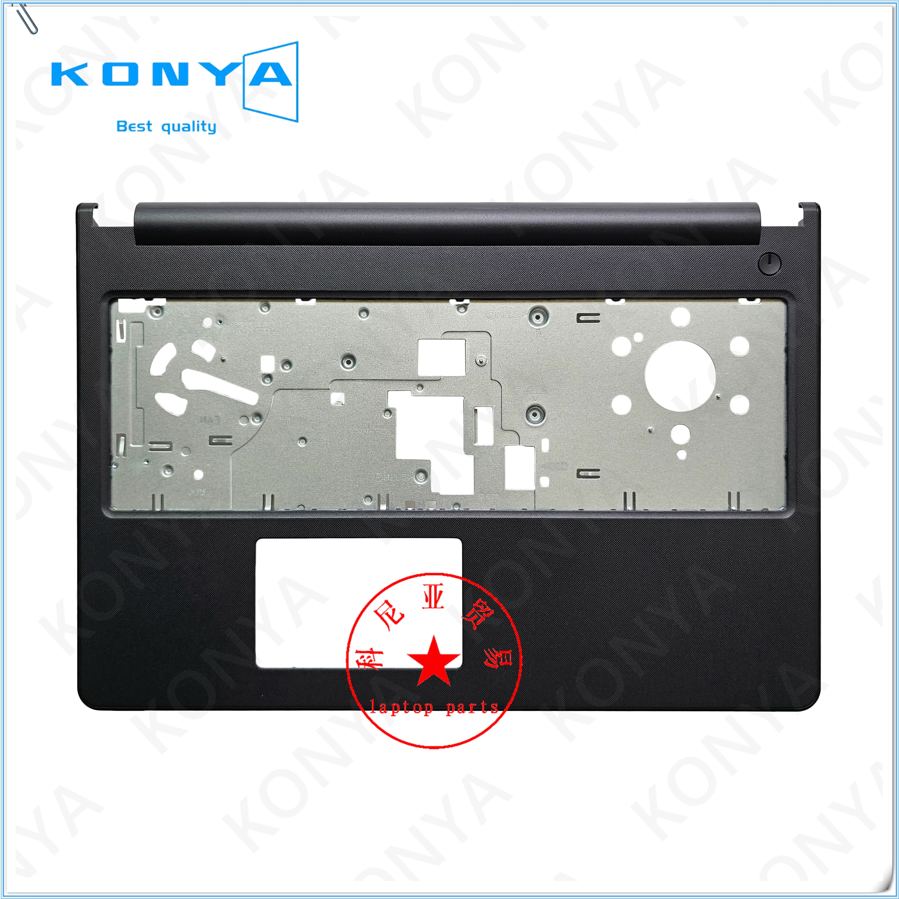 

Новинка, оригинальная подставка для ноутбука Dell Inspiron 15 3573 Series, клавиатура с рамкой, верхняя детская Обложка, N5DNK 0N5DNK