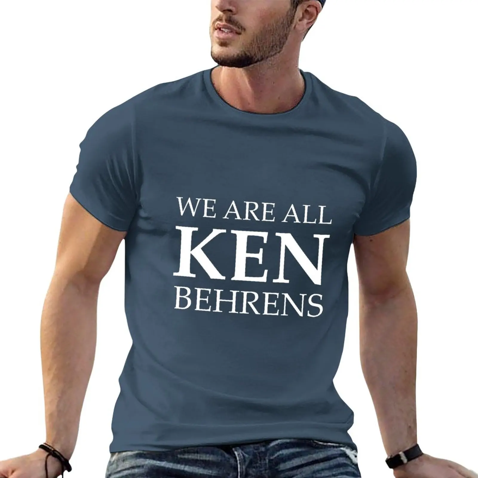 Siamo Tutti Ken Behrens T-Shirt New Edition Hippie Clothes Boys Animal Print Shirt Vestiti Estetici Magliette Semplici Da Uomo