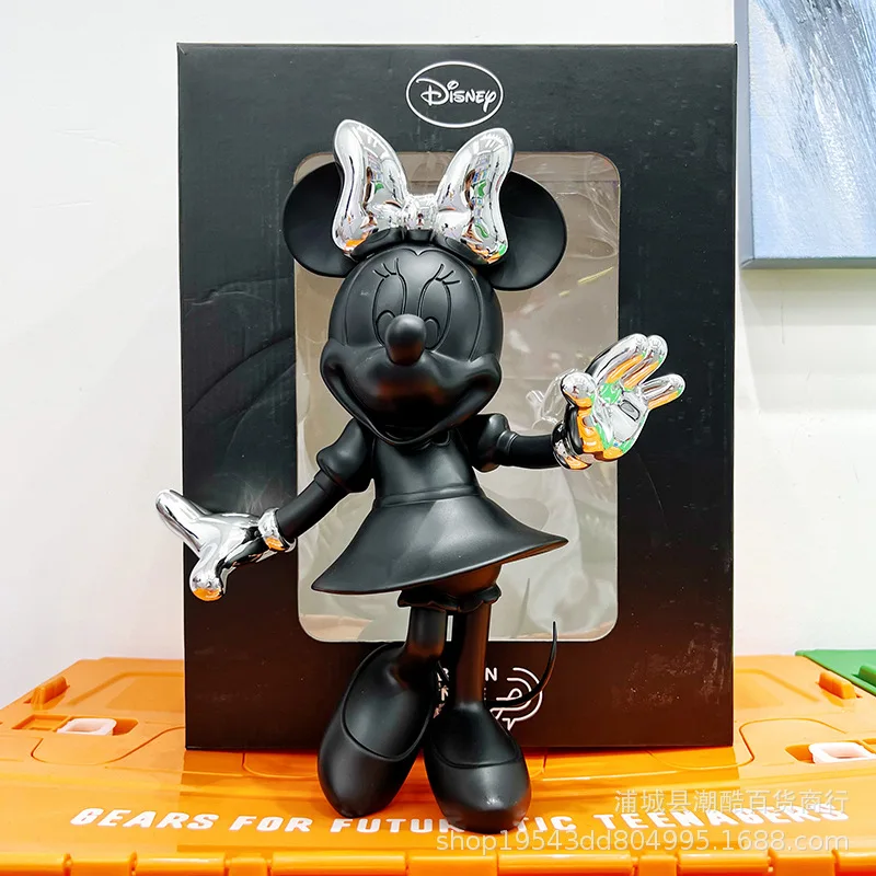 thumbnail image 1 of Figuras de acción de Disney de Mickey Mouse de 30 cm, modelo de resina, muñeco decorativo, adornos para el hogar, juguetes para niña, regalo, 1 of 5