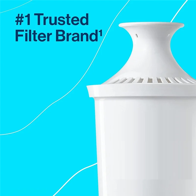 3Pcs For Brita Standard Water Filter Parts Accessories For Pitchers And Dispensers, Lasts 2 Months, Reduces Chlorine