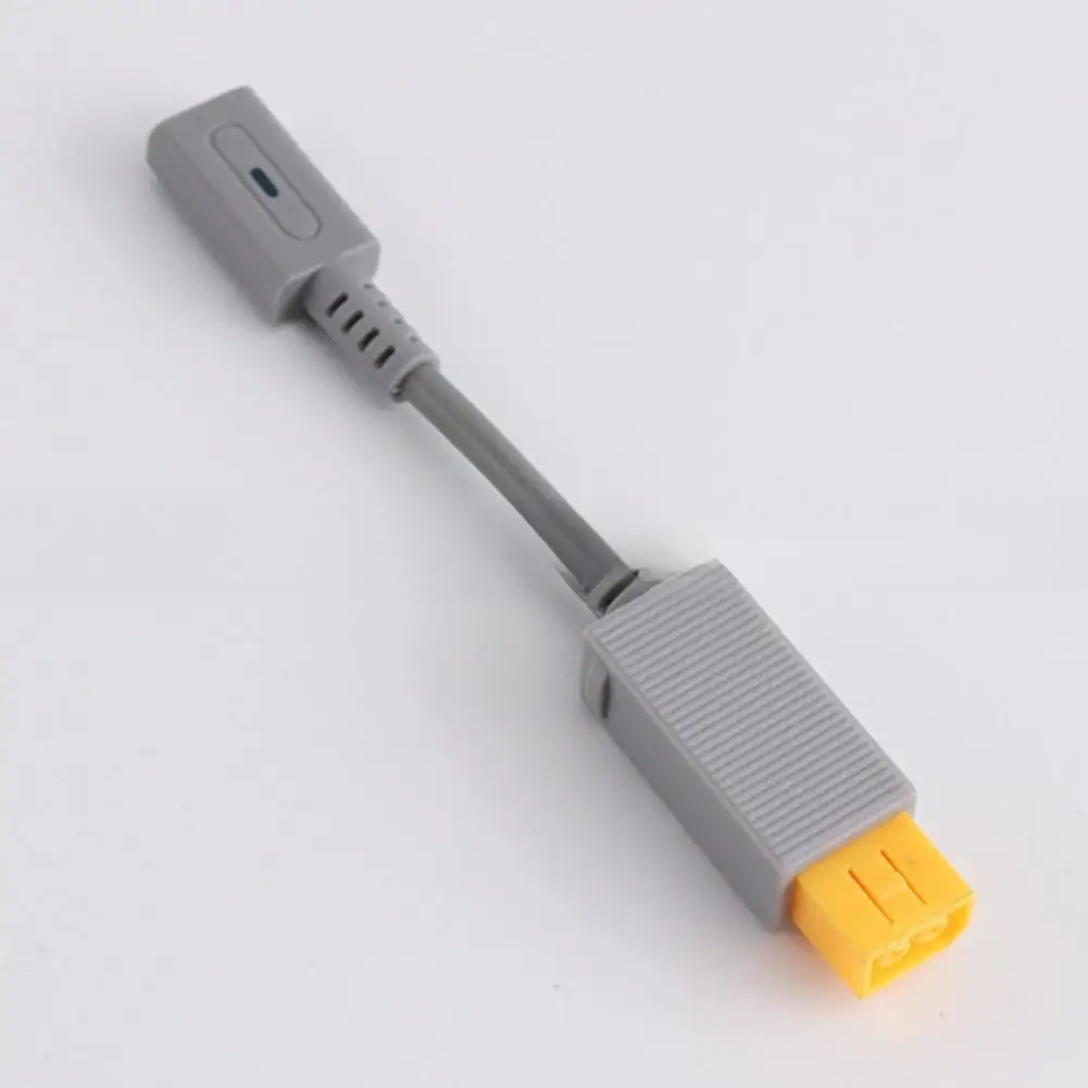 타입-C to Wii U 충전 어댑터 케이블, 45W PD 고속 충전 컨버터(LED 표시등 포함), Wii U 콘솔용 12cm 짧은 케이블