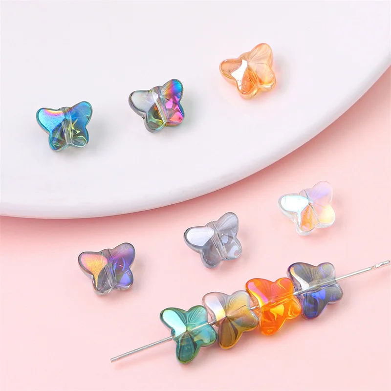 10G Mixed Shape Loose Crystal Beads Glass Beads Faceted DIY Jewelry Making