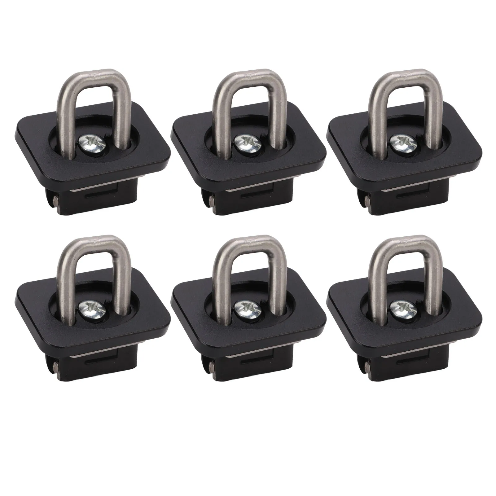 Truck Bed Anchors Black Tie Down Anchors 1000lbs Load Bearing Stainless