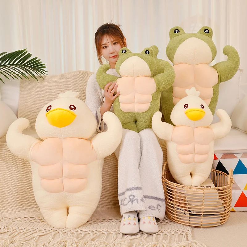 Muscle Frog Teddy Soft Stuffed Plush Toy – Gage Beasley