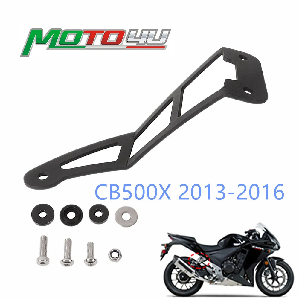 

MOTO4U для Honda CB500X 2013 2014 2015 2016 мотоциклетная алюминиевая выхлопная вешалка кронштейн глушитель выхлопной трубы модификация 1 шт.