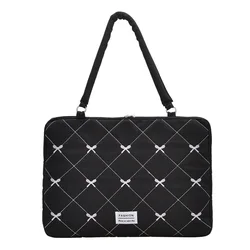 Chic Heart Design Protective Laptop and Tablet Sleeve with Storage Pouch - 15