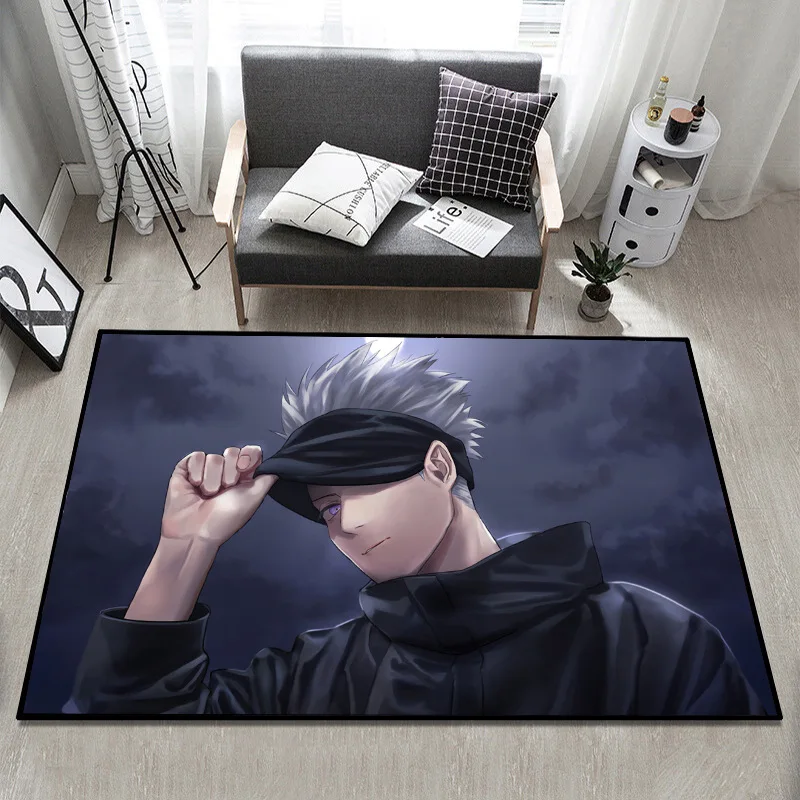 Japanese Anime Carpet for Living Room Cartoon Sofa Table Bedroom Bedside Area Rug Home Decoration Large Floor Mat Alfombra 5