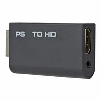 Portable For PS2 to HDMI-Compatible 480i/480p/576i Audio Video Converter with 3.5mm Audio Output Supports For PS2 Display Modes - Image 3