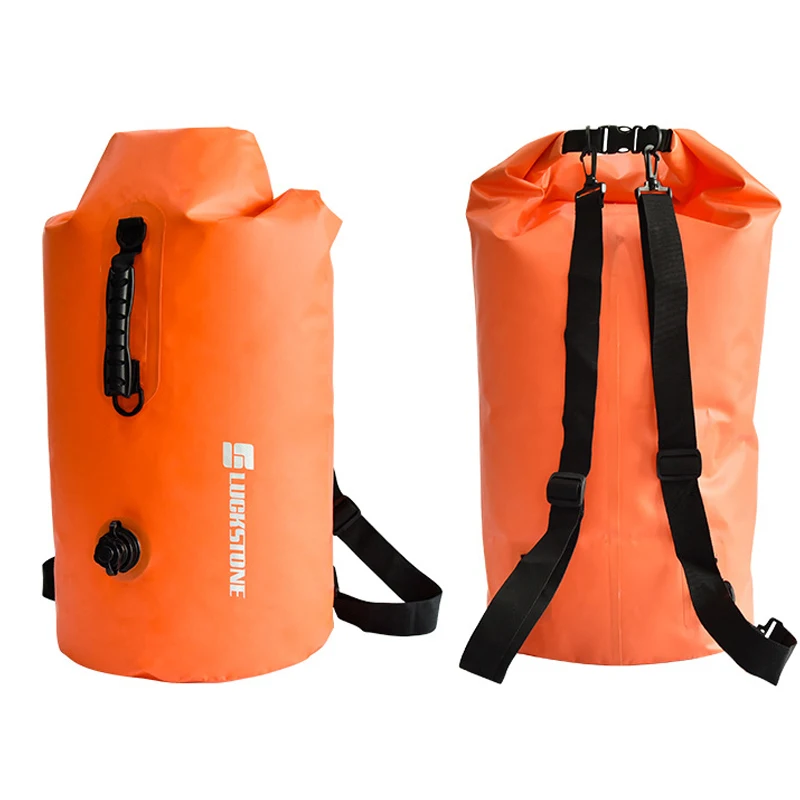 25-60L Professional IPX7 Waterproof Swimming Bag Backpack Inflatable Snorkeling Rafting Drifting Diving Dry Bag Floating Sack 2