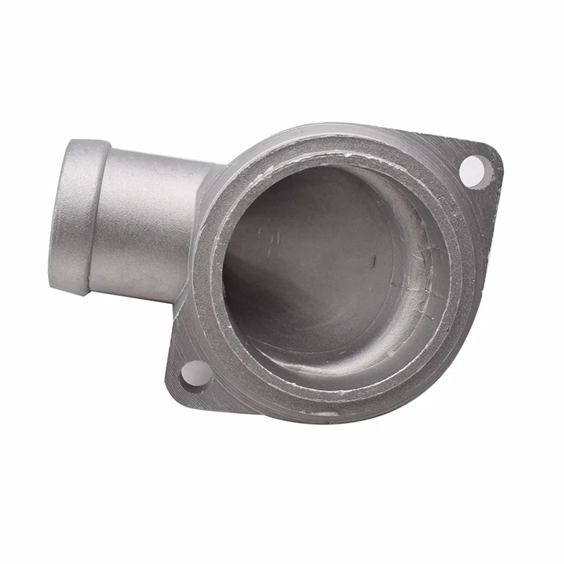 Aluminum Pipe 055121121F Aluminium Coolant Flange Hose Pipe Connector Fit for Audi 100 Seat Toledo VW Jetta Passat Transporter Golf MK2 72-03