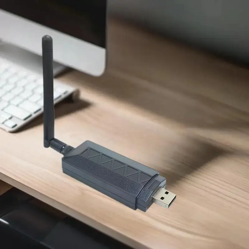 1Pcs 150Mbps 802.11n 무선 USB WiFi 네트워크 어댑터(Windows 7/8/10 및 Kali Linux용 2DBi 안테나 포함)