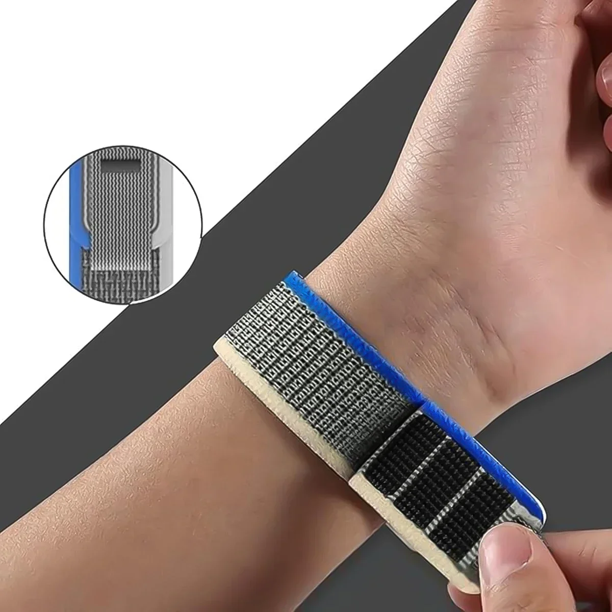 Trail Loop Nylon Sports Strap Bracelet