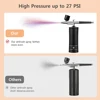 Airbrush Nail Art Painting Kit with Compressor Mini Airbrush for Nail Art Cake Painting Portable Hand Sprayer Gun Airbrush Nail 6