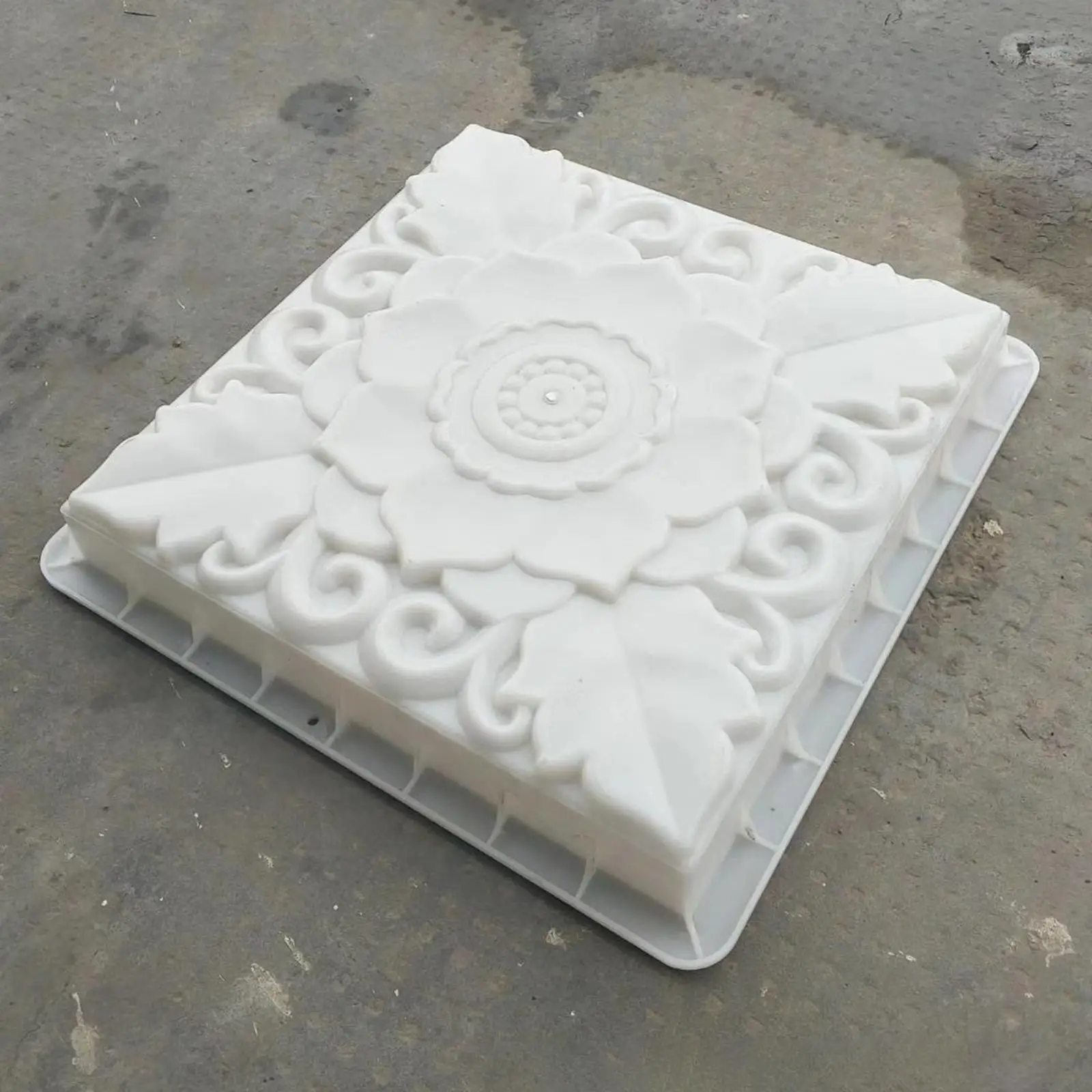 Square Shape , Reusable Concrete Cement Stepping for DIY Manual Garden, Backyard, Patios Decor