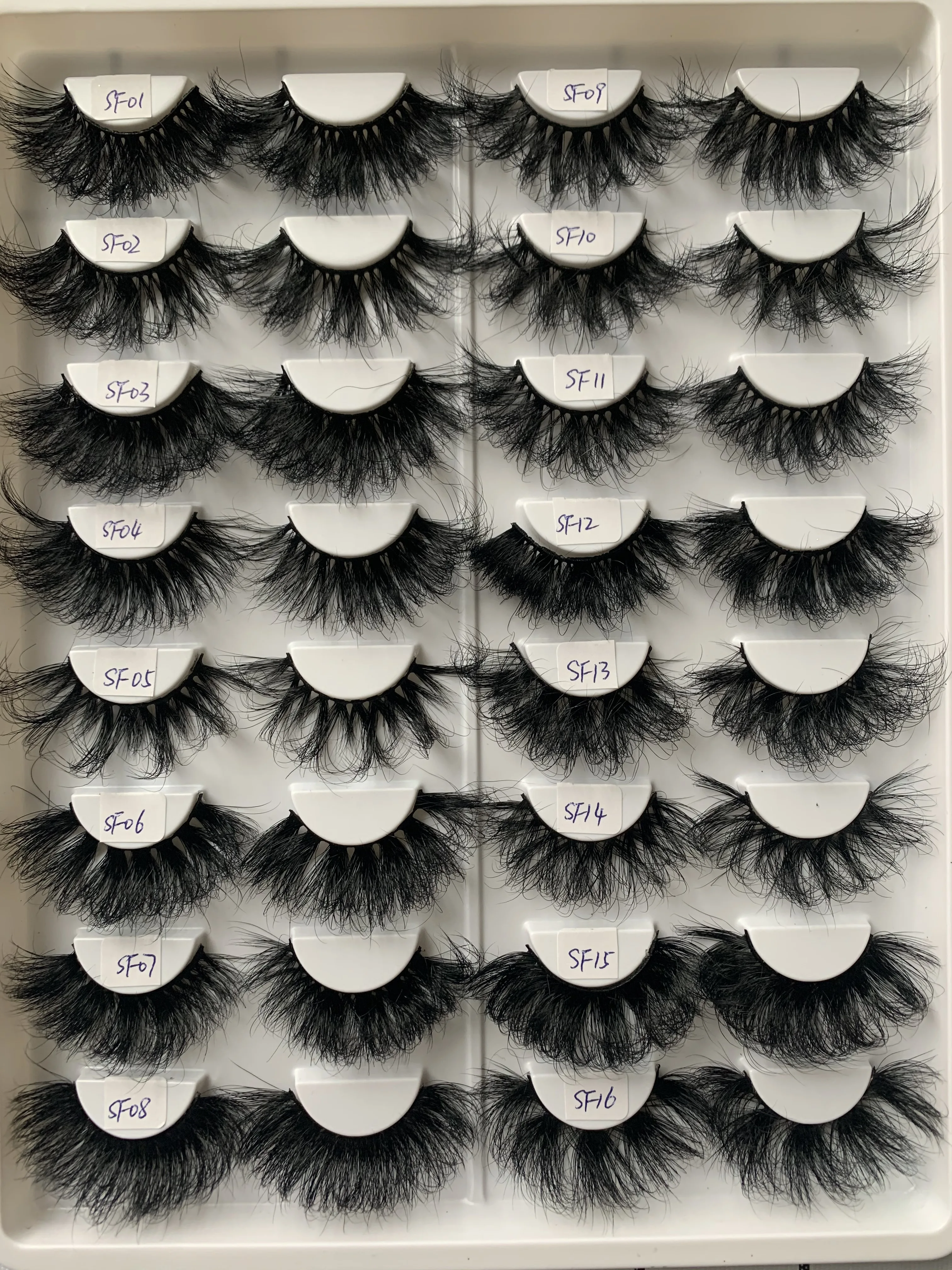 Mikiwi Wholesale 3d Mink Eyelashes Fluffy Reusable Soft Fluffy Messy Handmade Fluffy mink lashes bulk 2