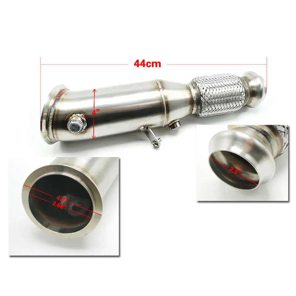 

Downpipe Fit For BMW N26 320i/328i/420i/428i/Ix F20 F21 F22 F30 F32 F33 2.0T