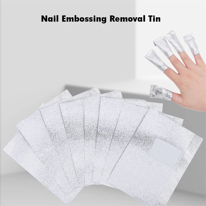 50Pcs/100Pcs Nail Polish Removal Wraps