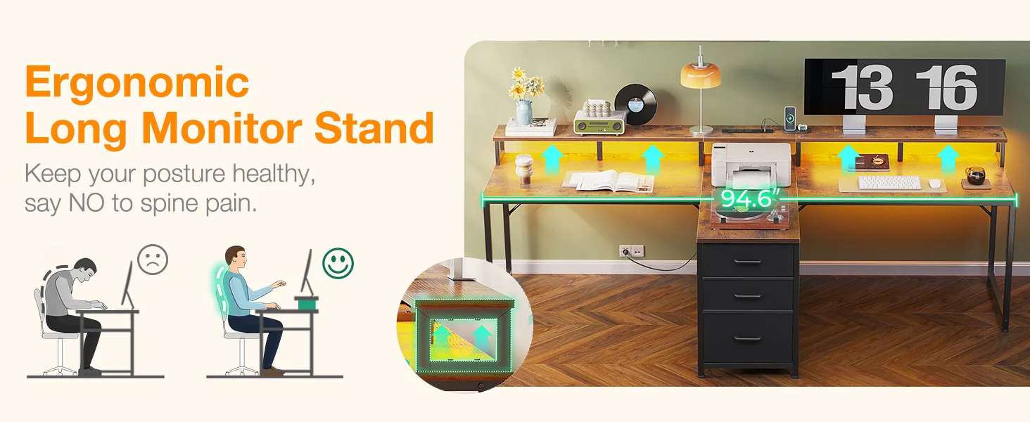 2 person gaming desk