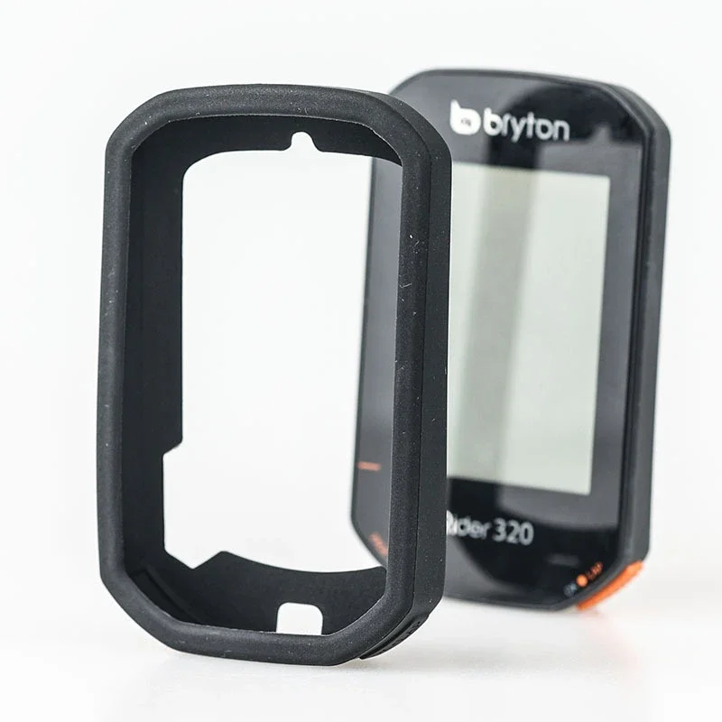 Mountain Bike R420 Computer Smart Cover Iamok Silicone Sleeve With Protective Film For Bryton Rider 420/320 Bicycle Accessories