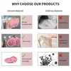 Silicone Bra Washing Bag, Anti Deformation Lingerie Wash Bag, Reusable Bra Laundry Bags for Washing Machine & Dryer 6
