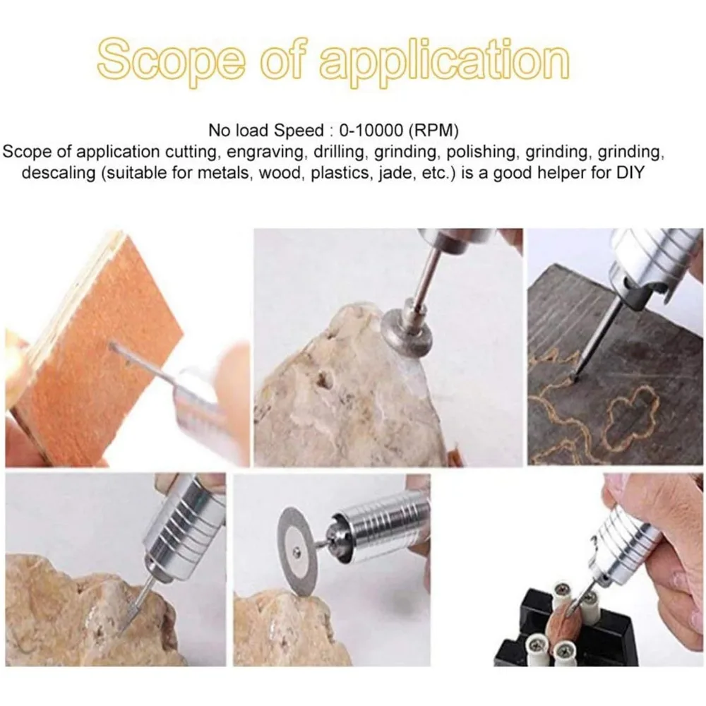 Lapidary Equipment DIY Jewelry Lapidary Saw for Cutting Rocks, 110V Mini Table Saws Grinder Polishing Machine 0-10000r/min