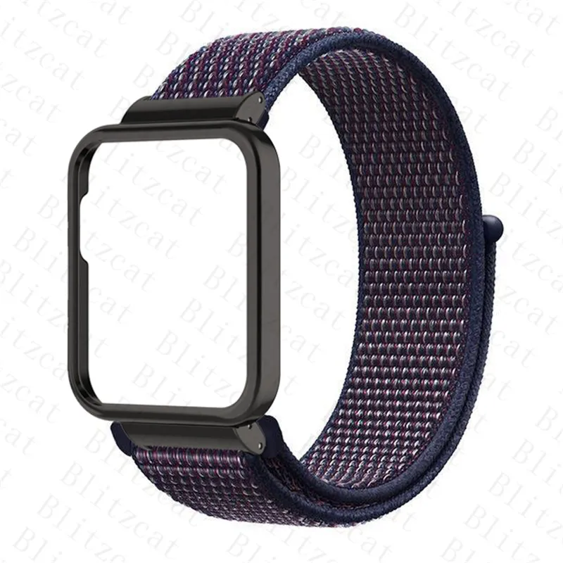 High-Quality Nylon Bracelets with Metal Protective Bumper and Correa Band