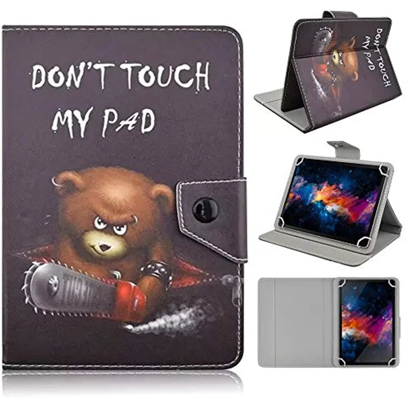 Universal 10.1 Polegada Tablet Case10 Polegadas Tablet Coverfolio Couro Stand Shell Case para Todos 9.610.5 Polegadas Android Ios Windows Capa
