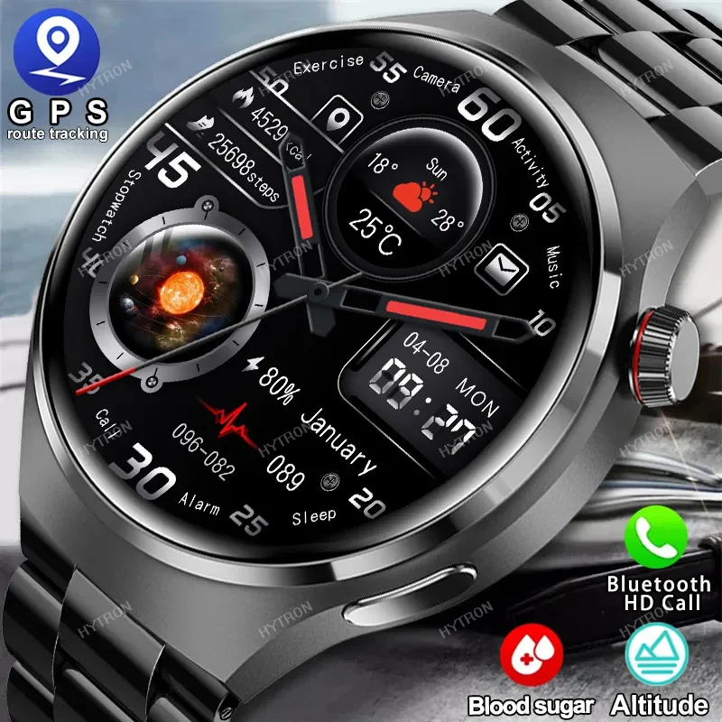 2023 НОВО за Huawei Watch GT4 Pro AMOLED Смарт часовник Мъжки персонализиран циферблат Отговор на повикване Спортен фитнес тракер Мъжки водоустойчив смарт часовник