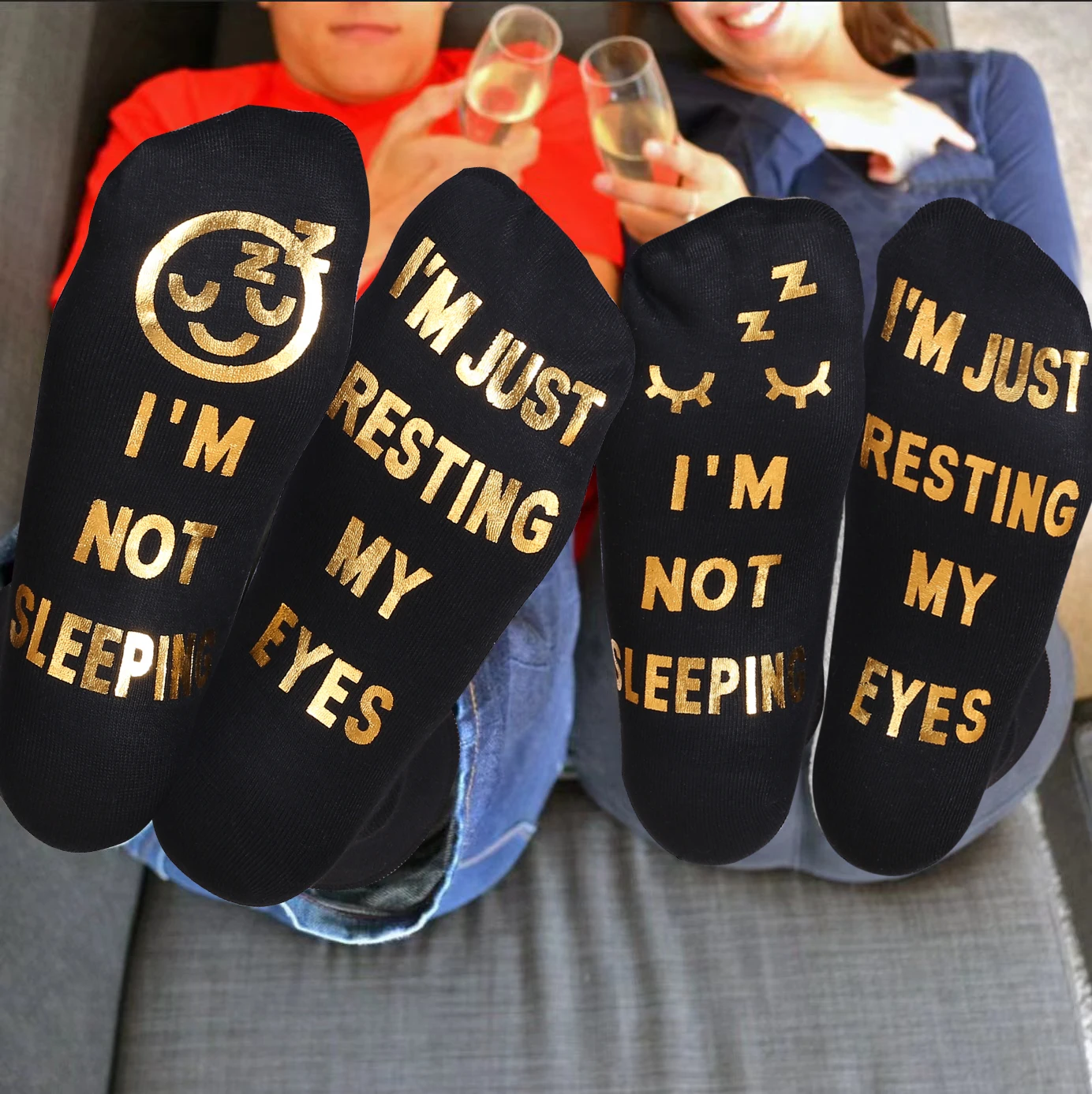 Funny Sock Mens Birthday Gifts for Dad Grandpa Husband Papa Fathers Day Christmas Valentines Thanksgiving New Year Idea