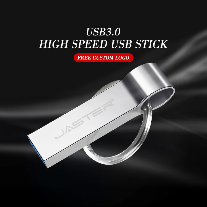 USB 3.0 미니 메탈 USB 플래시 드라이브 64GB 무료 키링 메모리 스틱 블랙 펜 드라이브 32GB 창의적인 선물 펜드라이브 16GB 8GB 4GB