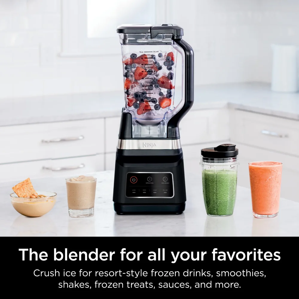 One-Touch Blender with Auto-Programs and 6-Cup Boroclass Glass Jar -  AliExpress