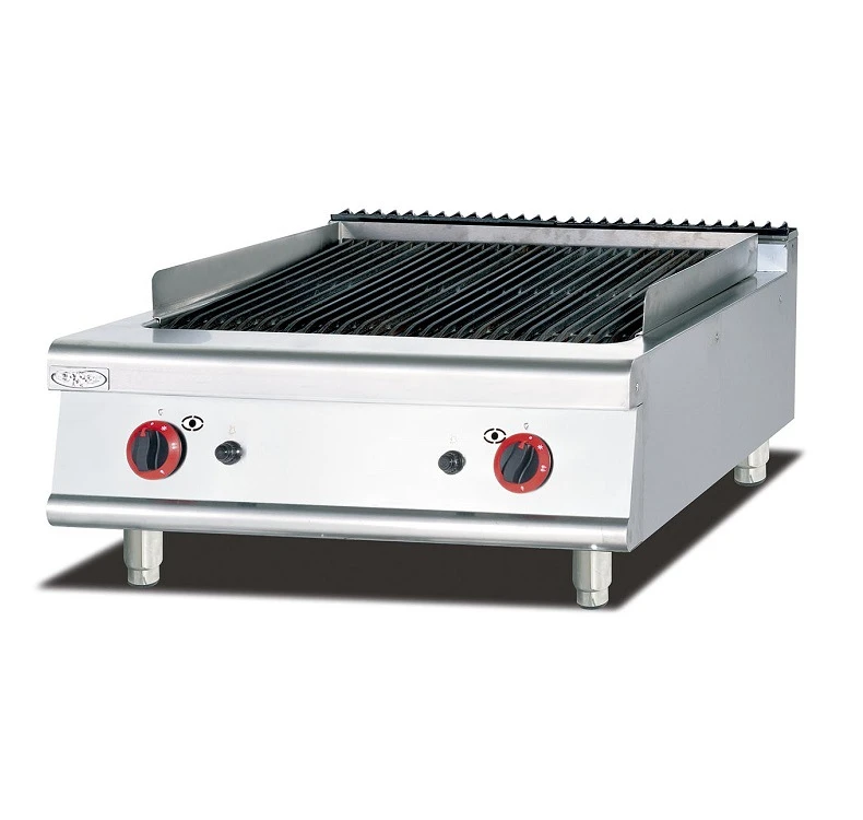 Gas Grill GB 989 1 Desktop Volcanic Stone Barbecue Stove Oyster Roaster Steak Machine Kitchen Cooking Equipment