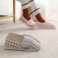 Women Diabetic Slippers Adjustable Closure Comfortable House Shoes Arthritis Edema Wide Slippers Comfy Cozy Shoes Closed Toed - Image 4