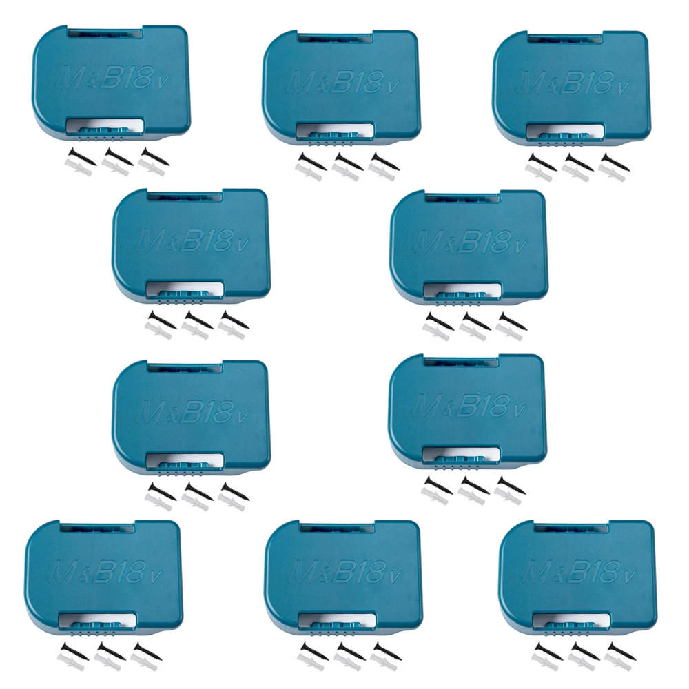 10 5 Pcs Battery Storage Rack Holder Case for Makita for bosch 14 4V 