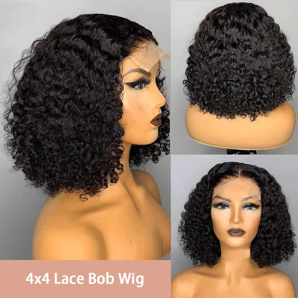 Brazilian Loose Deep Water Wave 13x4 Lace Frontal Wigs 100  display picture 3