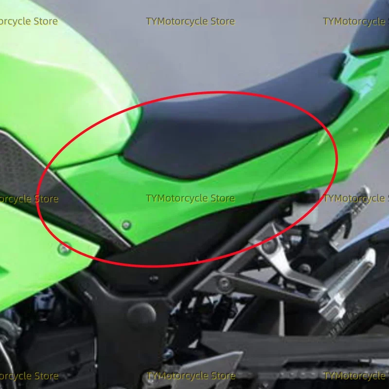 Fuel Tank Side Cover Plate Fairing Under Seat Cushion Fit For Kawasaki Z250 Z300 NINJA250 NINJA300 2013 2014 2015