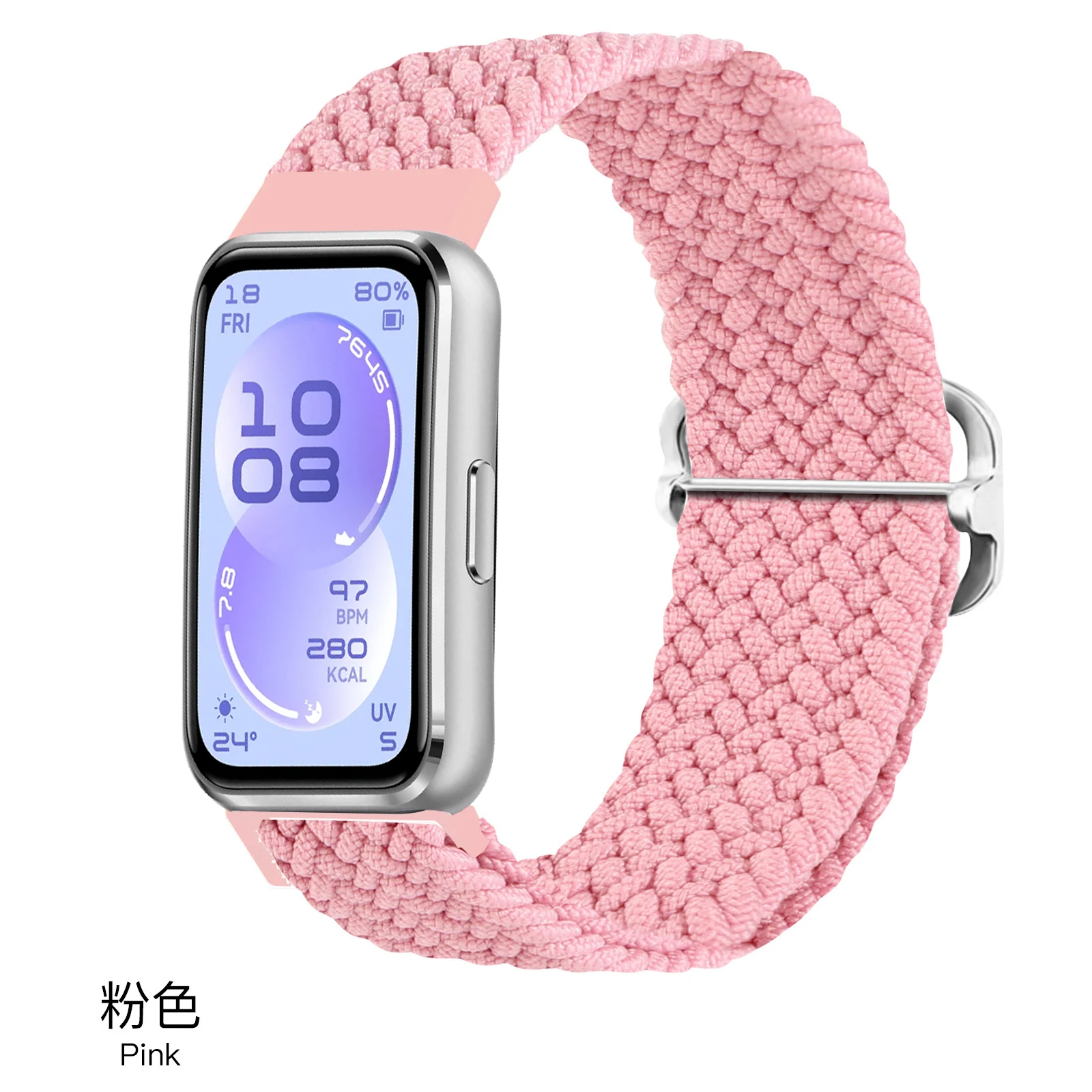 Adjustable Braided Solo Loop Elastic Nylon Strap Bracelet