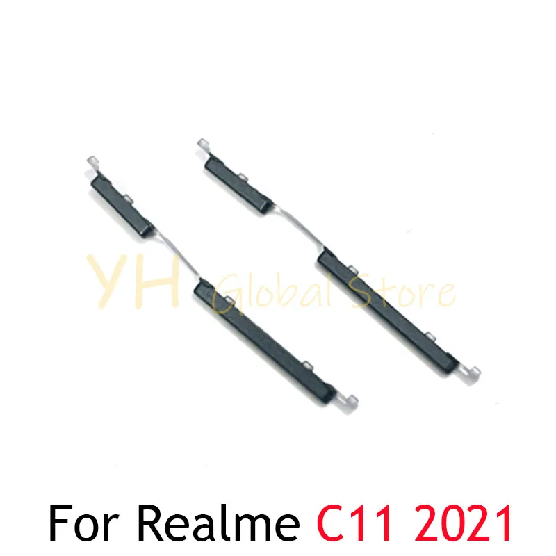 

20PCS For OPPO Realme C11 C12 C15 C17 7i 2020 2021 Power Button ON OFF Volume Up Down Side Button Key Repair Parts