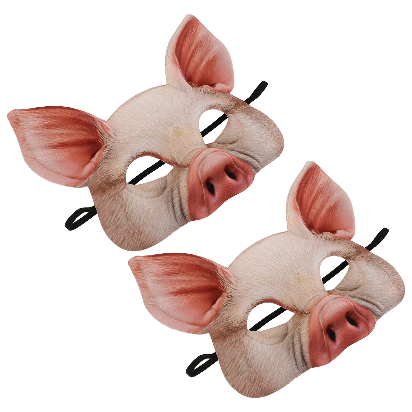 Halloween Costumes for Adults Animal Pig Mask Masquerade Ball Face Half