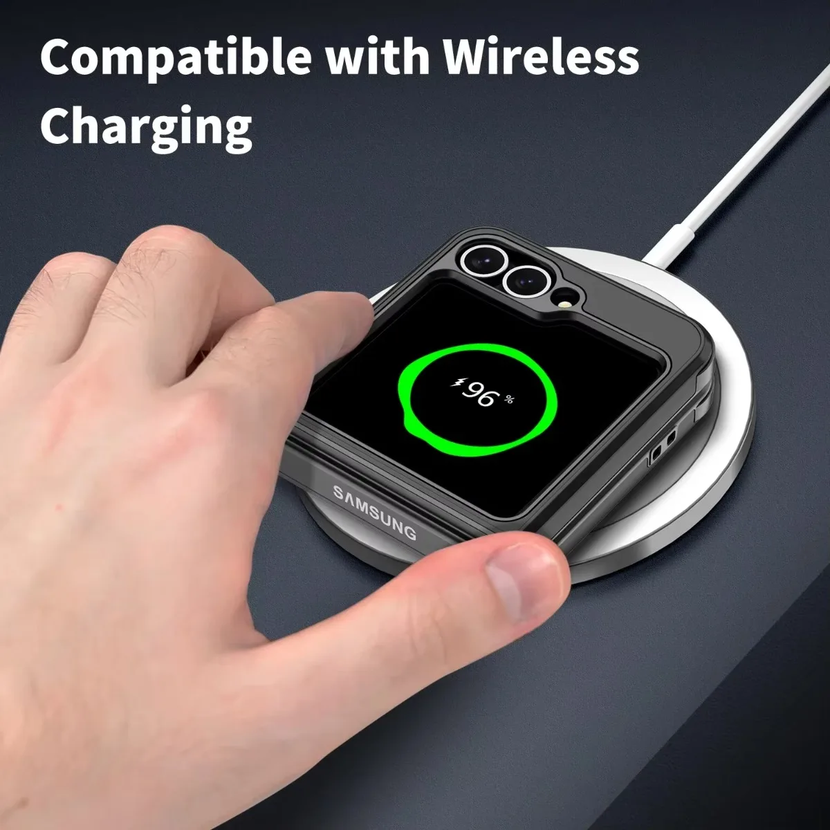 Luxury Magnetic Shockproof Armor Phone Case - Wireless Charging Support